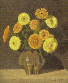 Appraisal: Max Boyd working 's - 's Still Life with Flowers