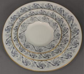 Appraisal: Partial set of Wedgwood china including eleven dinner plates dia