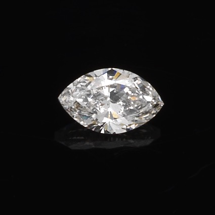 Appraisal: UNMOUNTED CT MARQUISE CUT DIAMOND Unmounted ct marquise cut diamond