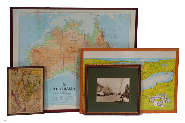 Appraisal: A COMMONWEALTH GOVERNMENT MAP of Australia dated a copy of