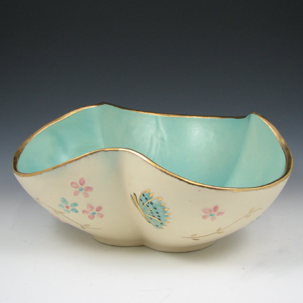 Appraisal: Hull Butterfly B Fruit Bowl - Mint Butterfly B fruit