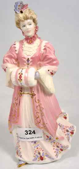 Appraisal: Coalport Figure Lady Harriet Limited edition for Compton Woodhouse