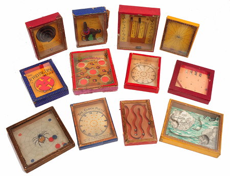 Appraisal: A GROUP OF VARIOUS PUZZLES each in a small case