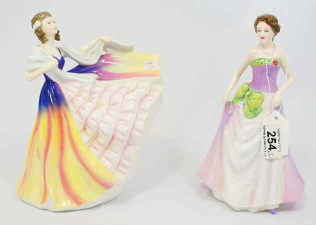 Appraisal: Royal Doulton figures Lauren HN and Jessica HN