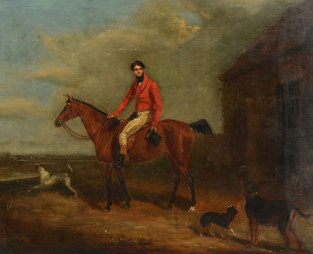 Appraisal: DALBY David British - ''Mr Jamison on His Favorite Mount''