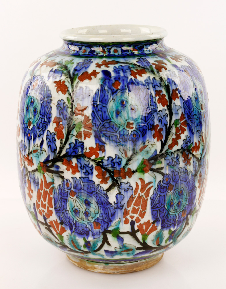 Appraisal: - Islamic Turkish Vase Islamic Turkish vase x