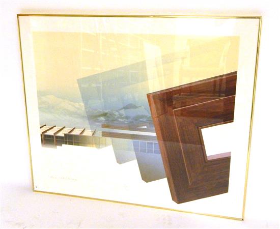 Appraisal: Richard Davies British b Taliesin West Arizona - ed silkscreen