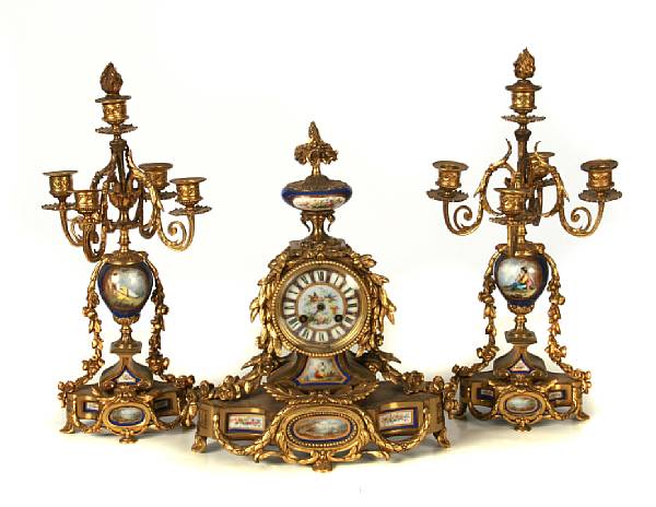 Appraisal: Property of various owners height of clock in height of