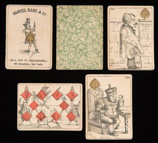 Appraisal: Samuel Hart Transformation Playing Cards New York and Philadelphia Samuel