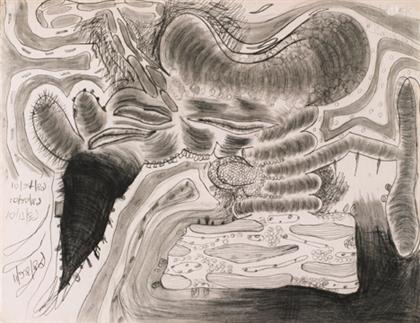 Appraisal: CARROLL DUNHAM american b TOUCHING THE SIDES - pencil signed