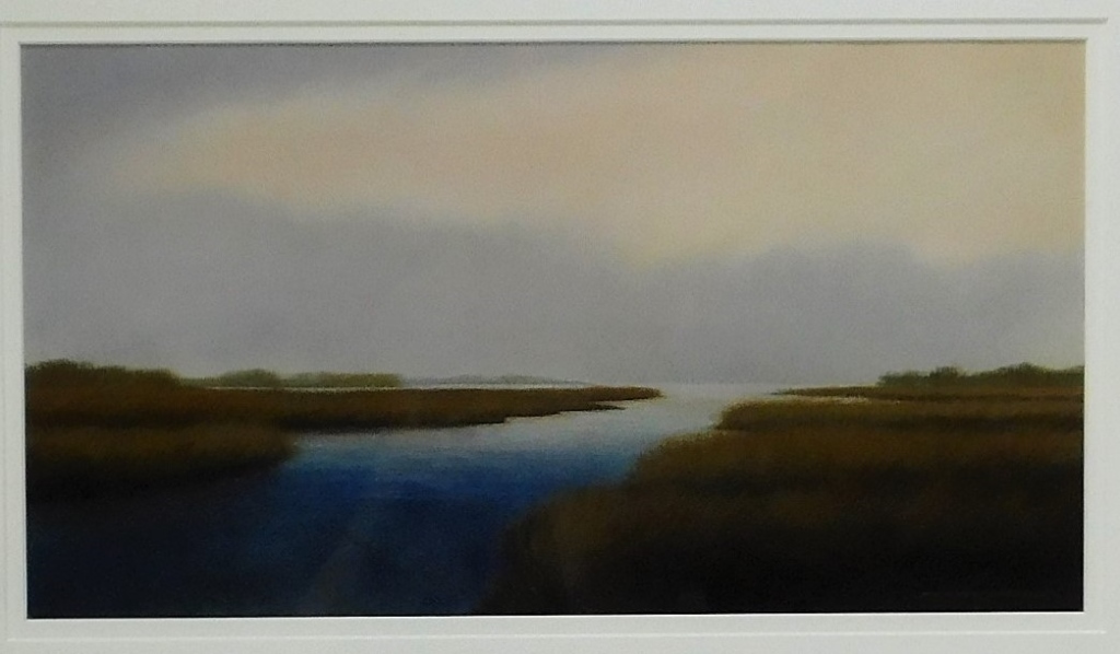 Appraisal: SCOTT CAMERON MARSH LANDSCAPE PASTEL PAINTING Delaware b Titled Early