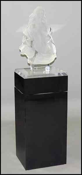 Appraisal: FREDERICK HART AMERICAN - FEMALE NUDE Lucite Signed dated and