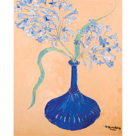 Appraisal: Michael O'Shaughnessy American th Century Floral Still Life in a