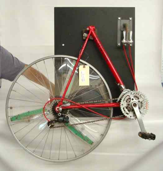 Appraisal: Schwinn store display bicycle working gear set and shifter model