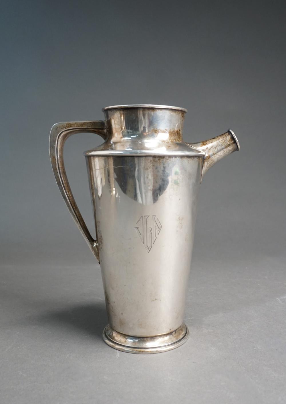 Appraisal: REED BARTON STERLING SILVER COCKTAIL PITCHER H IN CM OZTReed