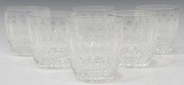 Appraisal: lot of Waterford crystal old fashioned glasses in the Colleen