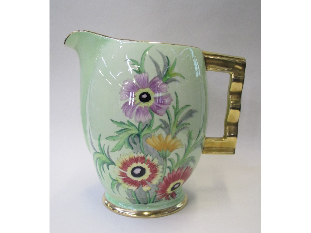 Appraisal: Carlton Ware 'New Anemone' pattern vase no