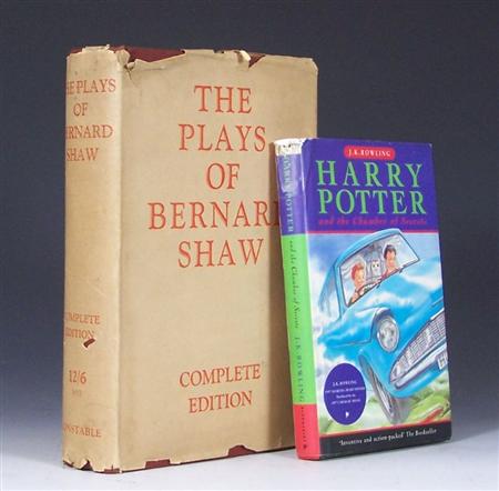 Appraisal: Shaw George Bernard The complete plays London Constable First edition