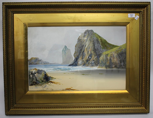 Appraisal: WILMAN - A COASTAL SCENE PAINTING cm x cm