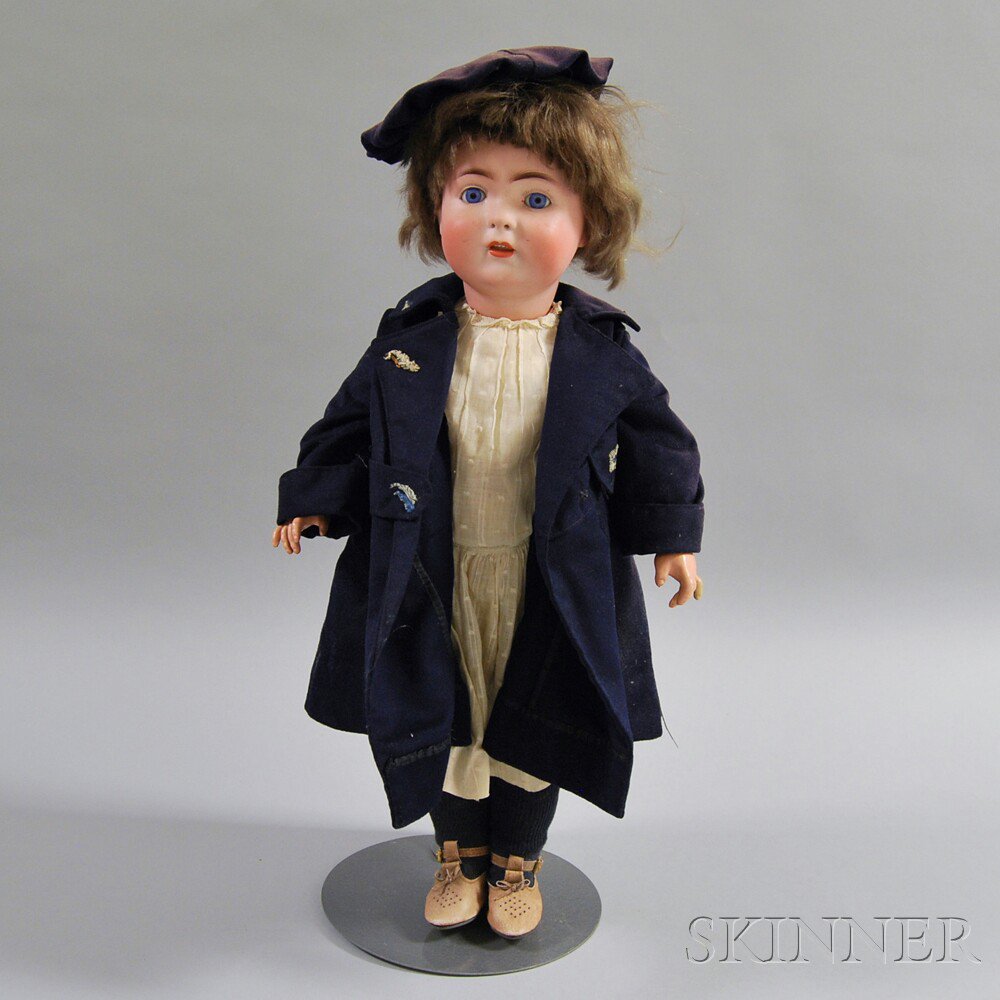 Appraisal: Alt Beck Gottschalck Bisque Head Boy Doll Germany impressed with