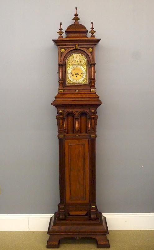 Appraisal: Winterhalder Hofmeier Bracket clock on stand A circa German Bracket