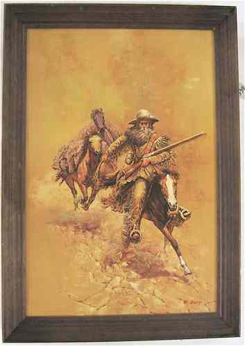 Appraisal: H BOLT OIL ON CANVAS American th century Fur trapper