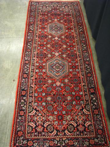 Appraisal: Vintage Oriental Runner traditional design ' '' x ' ''