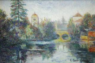 Appraisal: PISSARRO Hughes Claude Pastel L'Orne Signed lower right Hughes Claude