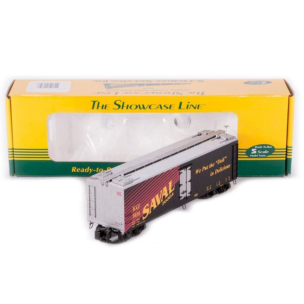 Appraisal: S-Helper S Gauge Saval Foods Reefer S-Helper Saval Foods reefer