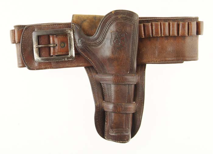 Appraisal: J S COLLINS CARTRIDGE MONEY BELT HOLSTER Belt is made