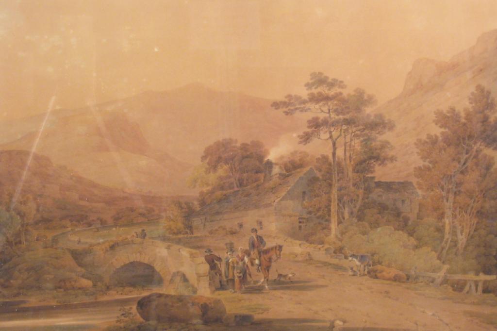 Appraisal: PAUL SANDBY MUNN Near Keswick Cumberland signed watercolour x in