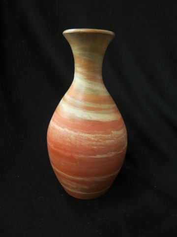 Appraisal: Evans Mission Swirl Pottery Vase excellent