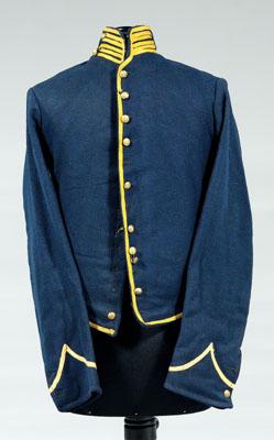 Appraisal: Union Civil War cavalry shell jacket dark blue wool with