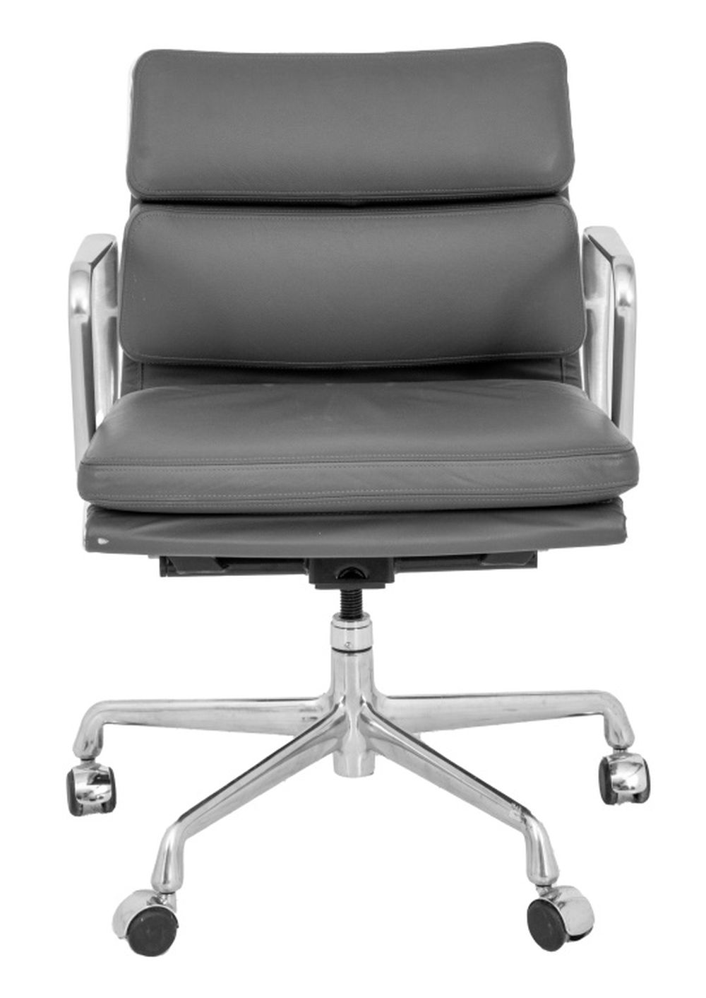 Appraisal: CHARLES RAY EAMES GREY 'SOFT PAD' OFFICE CHAIR Charles Ray