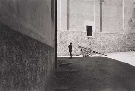 Appraisal: CARTIER-BRESSON HENRI - Salerno Italy Silver print x inches x