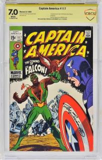 Appraisal: Marvel Captain America No CBCS Gold UNITED STATES TH CENTURY