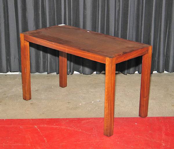 Appraisal: A Contemporary walnut table height in width in depth in