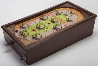 Appraisal: One Cent Favorite Wood Rail Countertop Pinball Machine One Cent