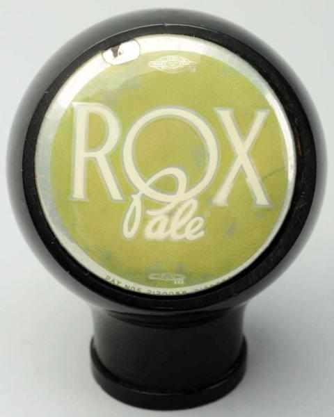 Appraisal: Rox Pale Beer Tap Knob Some wear to face and