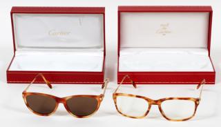 Appraisal: MUST DE CARTIER EYEGLASS COLLECTION PAIRS MUST DE CARTIER EYEGLASS