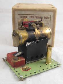 Appraisal: A Bowman model steam engine in original box