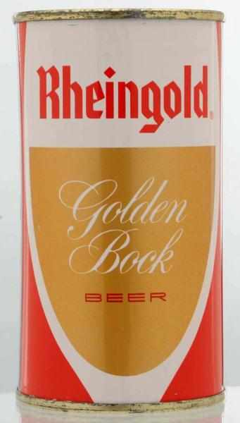 Appraisal: Rheingold Golden Bock Flat Top Beer Can - NY Very