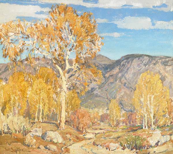 Appraisal: n a Paul Lauritz Norwegian American - Fall Landscape signed