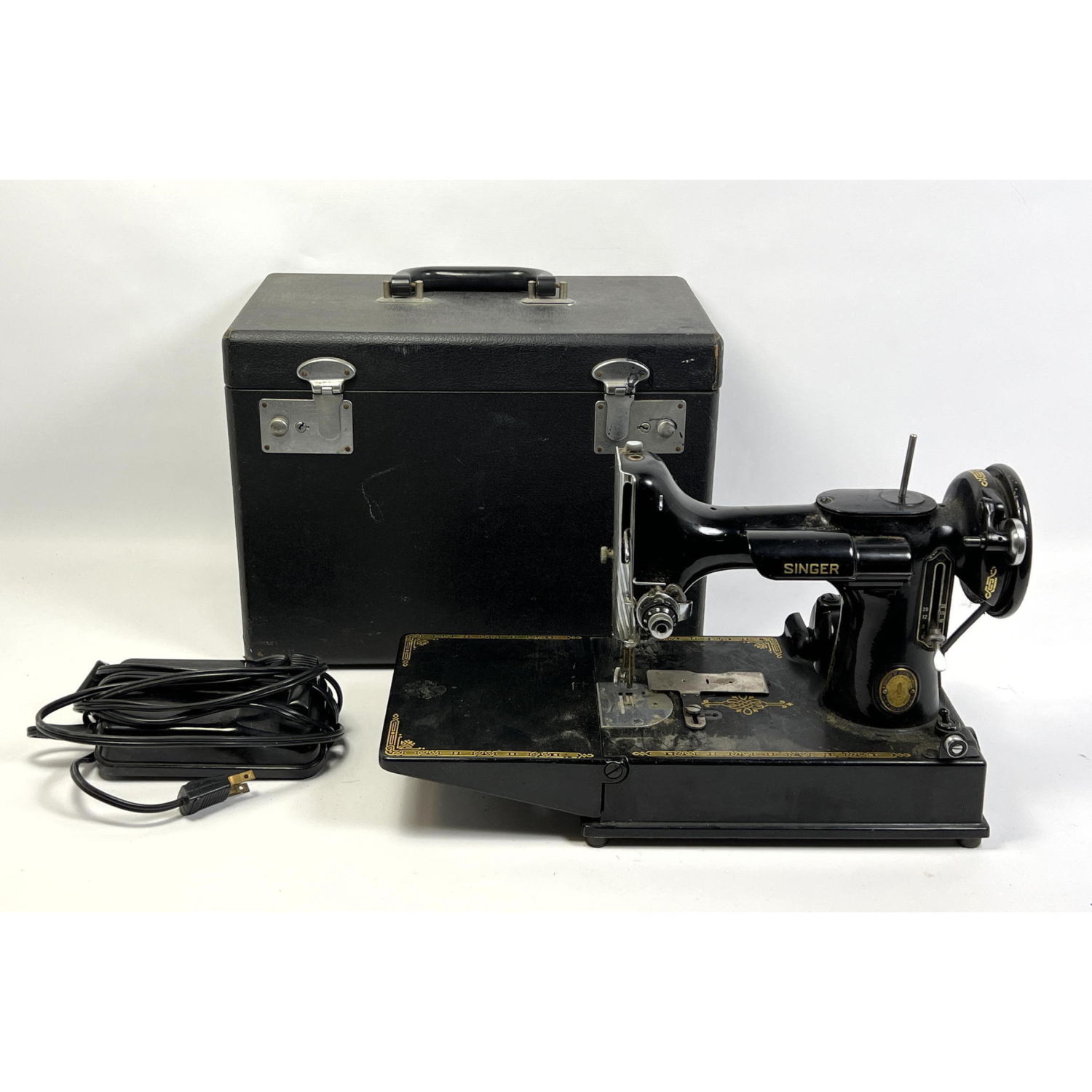 Appraisal: SINGER Featherweight sewing machine AK Dimensions H inches W inches