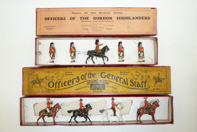 Appraisal: Britains Officers of the British Army set Officers of the