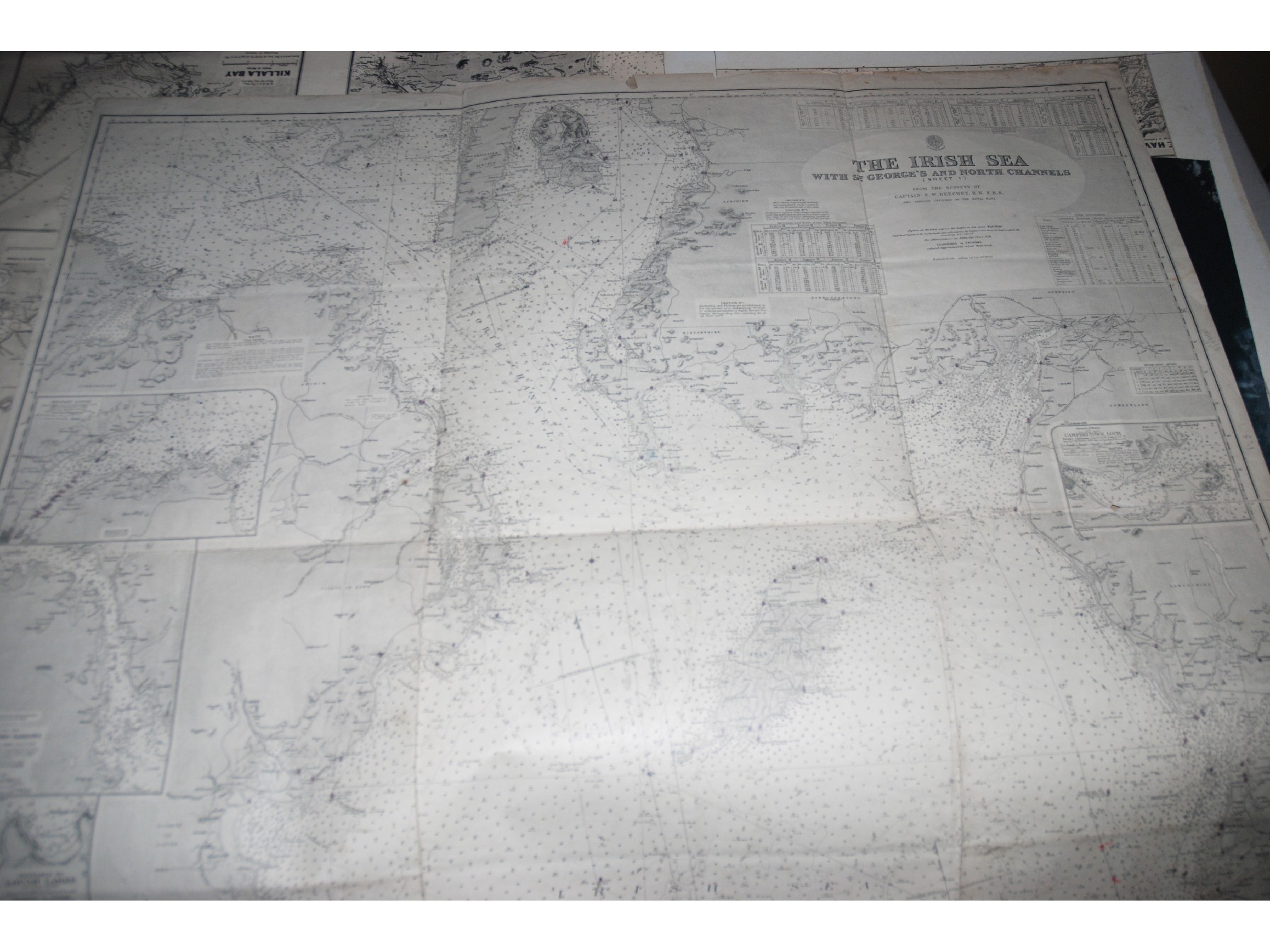 Appraisal: A large collection of Scottish related shipping charts