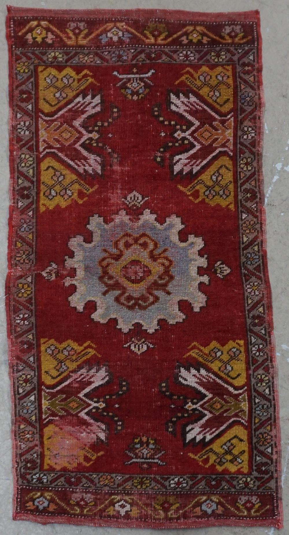 Appraisal: Turkish Anatolian Rug ft in x ft in