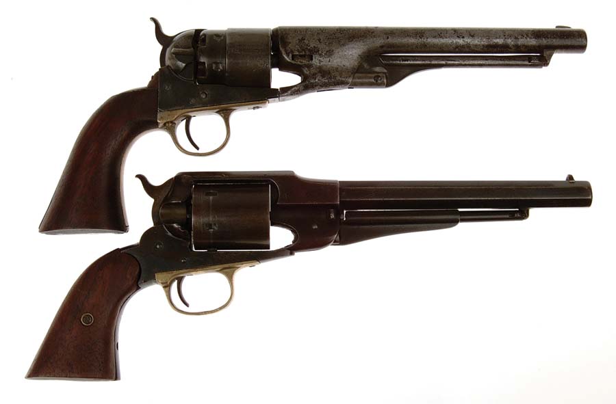 Appraisal: LOT OF TWO CIVIL WAR ERA REVOLVERS Colt Model Army