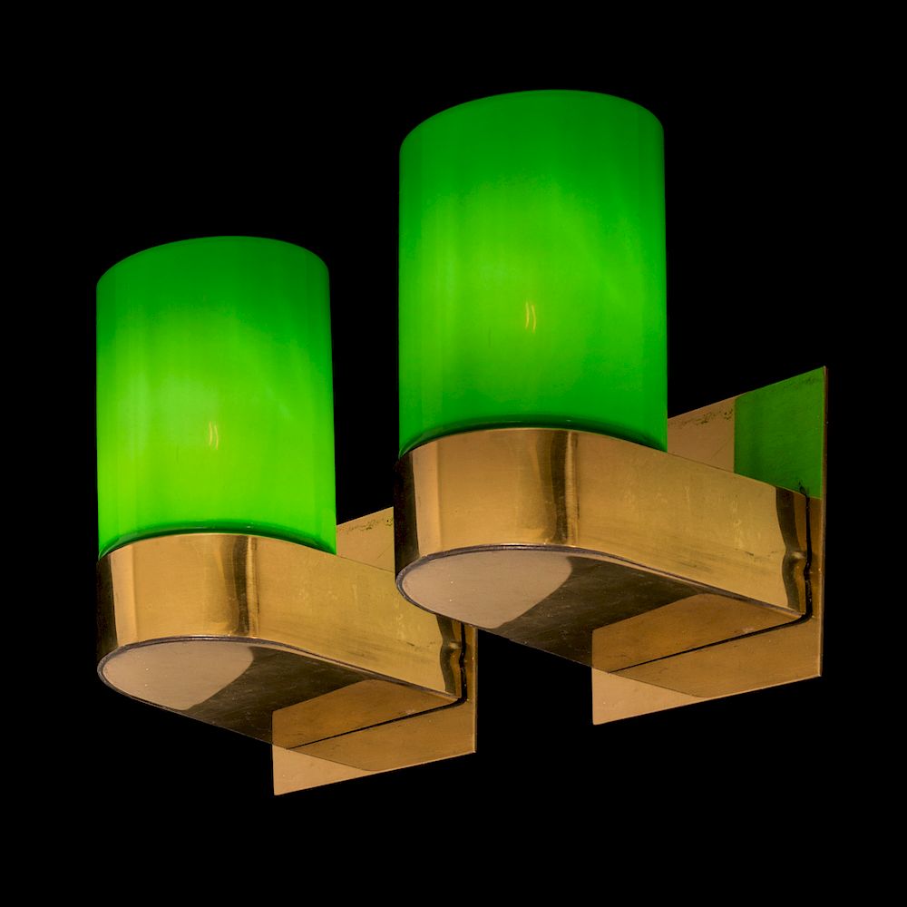 Appraisal: Alvar Aalto Special order emergency exit door lights pcs From