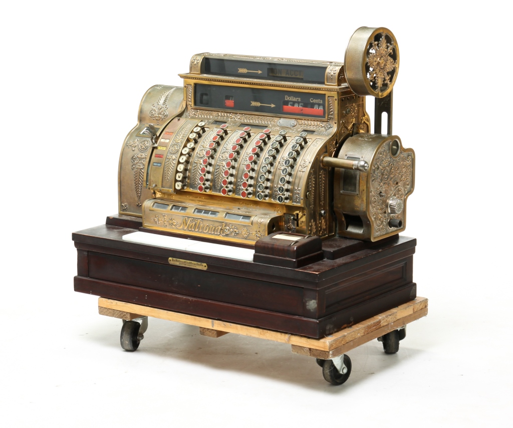 Appraisal: AMERICAN NCR CASH REGISTER MODEL -E First quarter th century